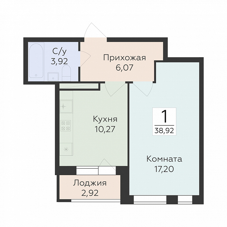 Помещение 0000027734 (Квартал 45; ) планировка