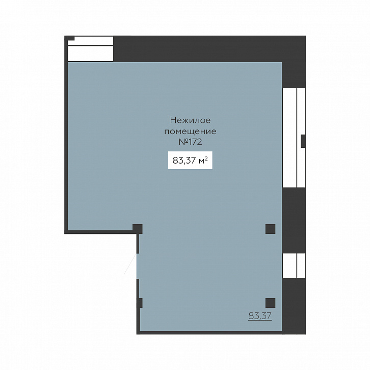 Помещение 0000030201 (SENATOR; г. Воронеж, ул. 20 летия Октября, 59) планировка