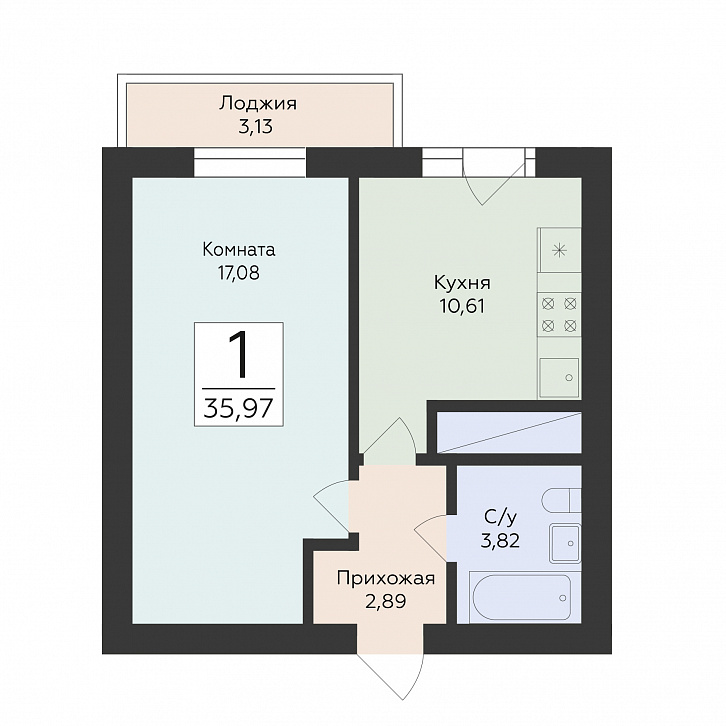 Помещение 0000047743 (Юность; ) планировка