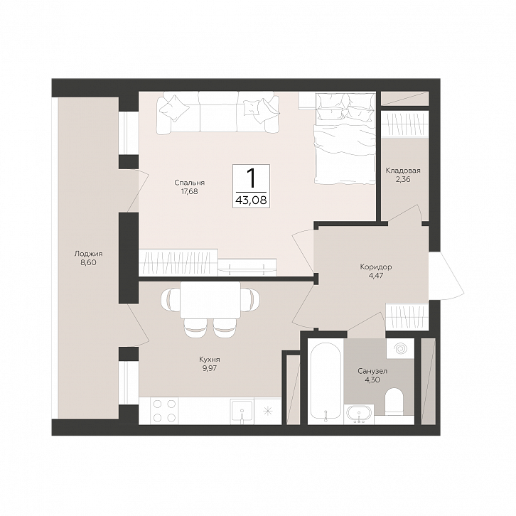 Помещение 0000050808 (Скай) планировка