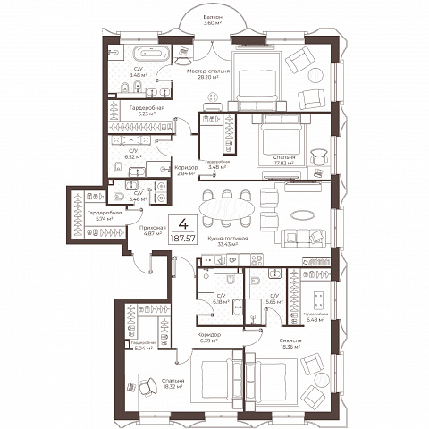 Планировка 000011393