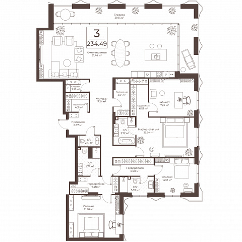 Планировка 000011396