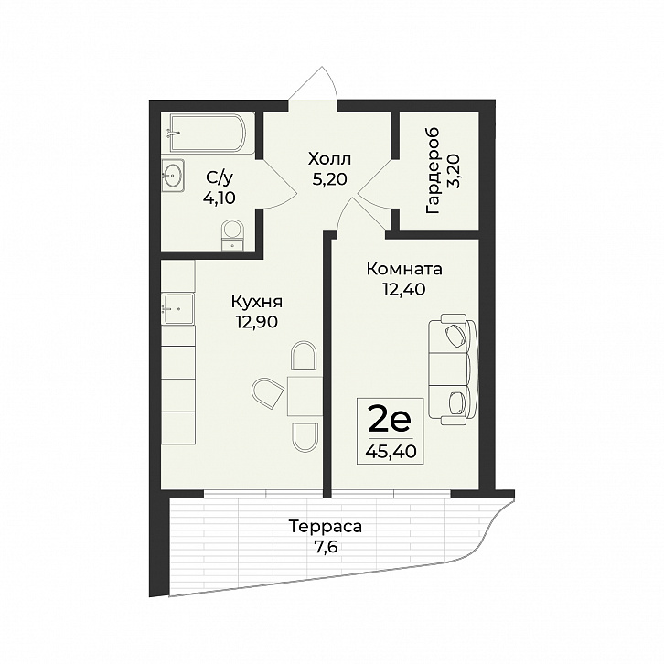 Помещение 0000046791 (Нега; Алушта, ул. Глазкрицкого) планировка