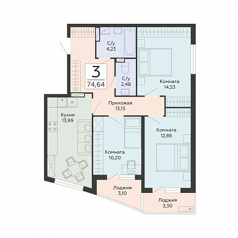 Планировка 000010486