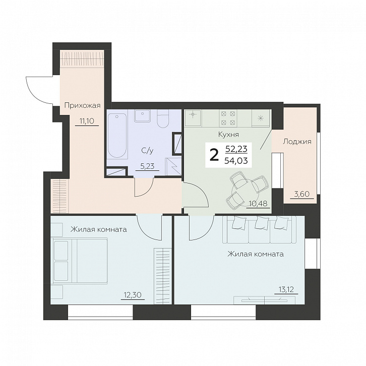 Помещение 0000035479 (Заря) планировка