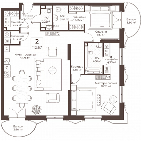 Планировка 000011347