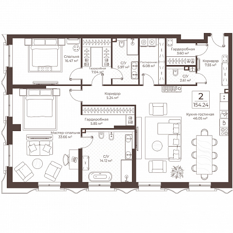 Планировка 000011352