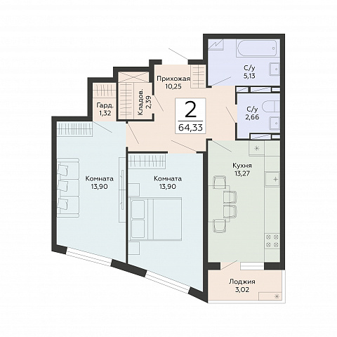 Планировка 000010421